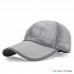 's Mesh Baseball Cap Trucker Hat Blank Curved Visor Hat Adjustable Plain Hat  eb-64616165